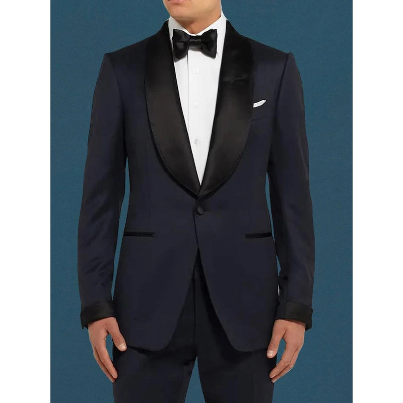 No Time To Die Daniel Craig Navy Blue Blazer