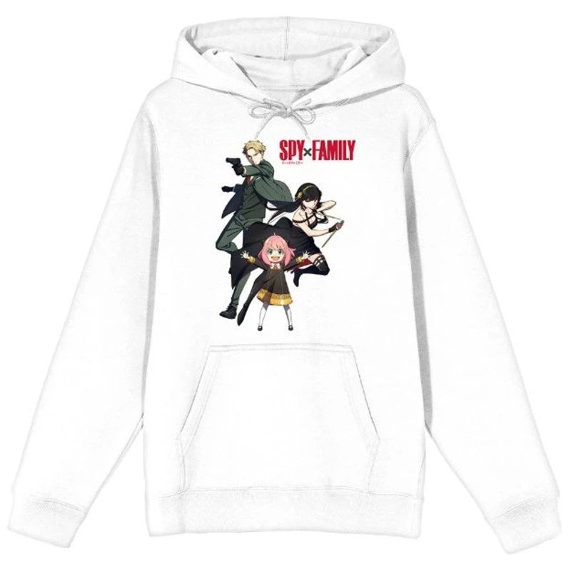 Unisex Spy x Family Characters Fleece Pullover Hoodies