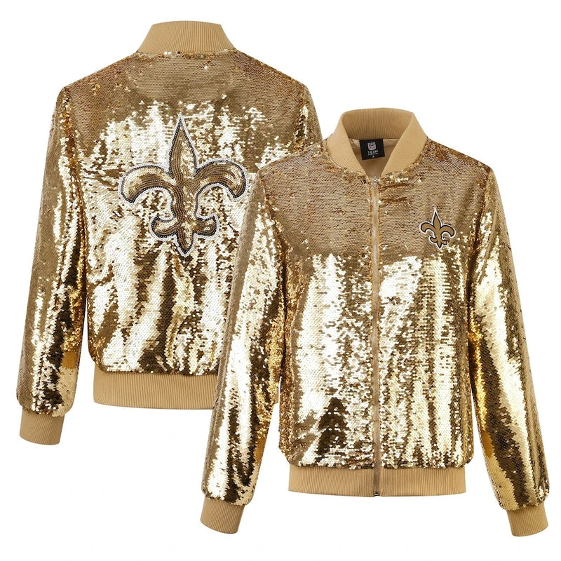 New Orleans Saints Full-Zip Jacket